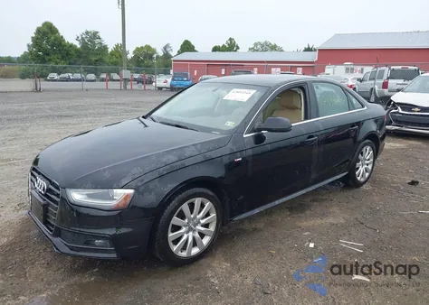 2015 Audi A4 2.0T Premium from USA, damaged, VIN WAUAFAFL4FN014633